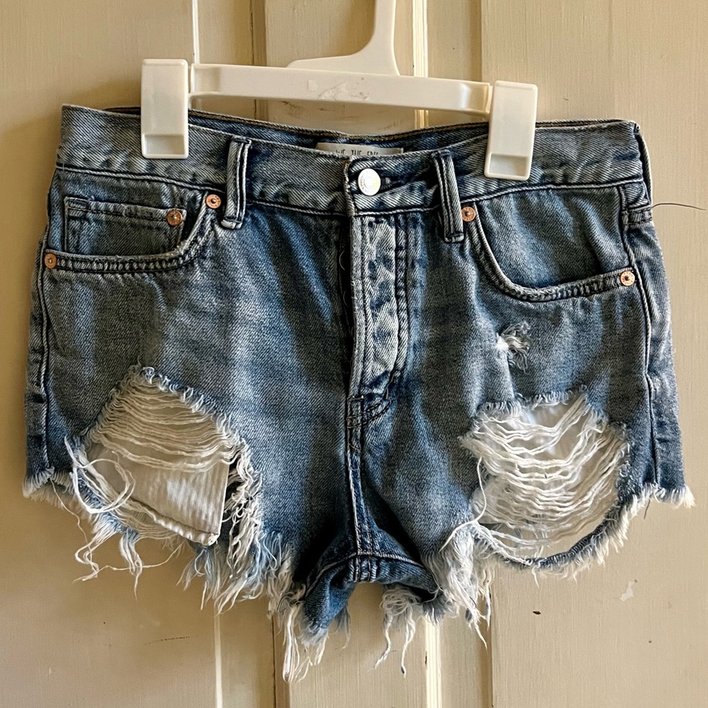 FREE PEOPLE denim shorts